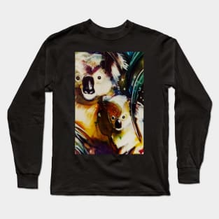 koala girls tiled Long Sleeve T-Shirt